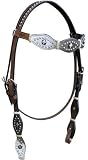 Sharp Browband with Cross Conchos