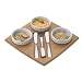 Tramontina 10304/360 Butter - Dip Schälchen Set 7 teilig 24 x 27,5 x 3,5 cm Utilínea FSC