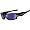Polished Black Frame/Deep Blue Lens