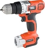 Black & Decker 12 Volt Lithium Drill/Driver with Stud Sensor Holds Charge for 18 Months