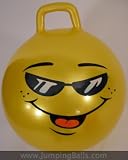 Yellow Jumping Ball: Ages 3-6 (Small)