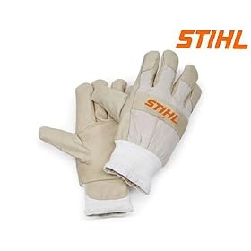 Genuine Stihl Leather Winter Thermo-Lined Work Gloves (Size 10.5)