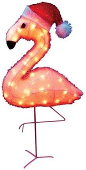 32" LGTD Flamingo/Hat