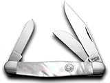 BOKER TREE BRAND Mother of Pearl Stockman Pocket Knife Knives