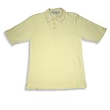 Perry Ellis - Boys Short Sleeved Ribbed Polo, Banana