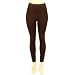 Winter Thinsulate Fleece Lined Leggings Stretch Tights Brown
