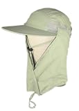 Supplex Men's CoolMax Sun Hat with Face Shroud MC12