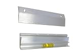 Hangman Products SFT-5-2 5-Inch Softy Mirror and Picture Hanger, Aluminum, 2-Pack