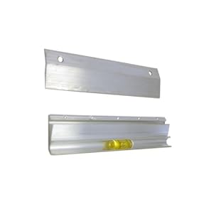Hangman Products SFT-5-2 5-Inch Softy Mirror and Picture Hanger, Aluminum, 2-Pack