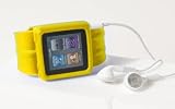 Nanotch Protective Wrist Watch Strap for Apple iPod Nano (6th Gen.) - Yellow
