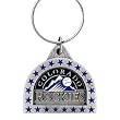 Colorado Rockies Pewter Keychain