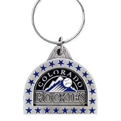Colorado Rockies Pewter Keychain