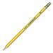 Dixon Ticonderoga Wood-Cased #2 Pencils, Pre-Sharpened, Box of 12, Yellow (13806)