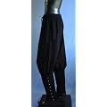 Piraten Hose Mittelalterhose Larp Gothic Gr. S-XXXL Schwarz 4575