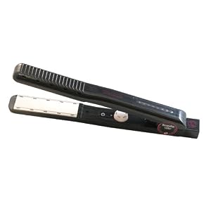 T3 Bespoke Labs Narrow Wet-or-Dry Tourmaline Ionic Ceramic Styling Iron, 1″
