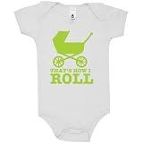 That s How I Roll Baby Grow