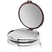 Beauty : Danielle Large Compact Mirror (Round) Model No. D547 (Red)
