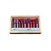 Woodline USA WL-1711 10-Piece Extended 1/4-Inch and 1/2-Inch Shank Dovetail Set