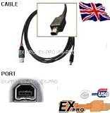 Ex-Pro Samsung USB Cable Lead for Digimax 210SE, 220SE, 350S