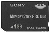 Produkt-Bild: Sony - Memory Stick Pro Duo Speicherkarte (4GB) f&uuml;r PSP