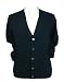 Cardigan Homme, Cachemire Pure. Bleu marine. XXL
