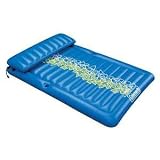 Blue Double Mattress W Pillow