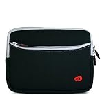 Soft Neoprene Extra Pocket Sleeve Carrying Case for Amazon Kindle Electronic Reading Device (Kindle NOT included)
