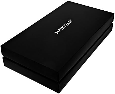 Black Gift Box with White Interior (Black, 10x5x2)