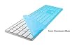 iSkin Protouch Keyboard Protector for Apple Ultra-Thin Aluminum Keyboard, Sonic Blue