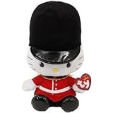 Ty Beanie Baby - Hello Kitty English Royal Guard - UK Exclusive
