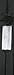 Vesuvio Napoli Narrow NeckTie Extra Skinny BLACK Color Men's Thin 1.5