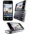 Motorola MB300 BACKFLIP GSM Unlocked Smart Phone With Android, 3.1-inch touchscreen, 5MP camera and QWERTY keyboard. (Black)