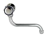Produkt-Bild: BLUE PERL SWAN 33098 Wandarmatur Kaltwasserarmatur schwenkbar Chrom