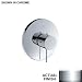 Hansgrohe 10408001 Axor Starck Trim, Equilibrium Pressure Balance Valve 1/2, Chrome