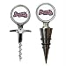 Atlanta Braves MLB Cork Screw and Wine Bottle Topper Set