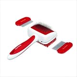 Bamboo Cat Slicker Bristle Brush and Combs