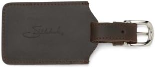 Saddleback Leather Luggage Tag: Full Grain Leather with 100 Year Warranty