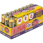 日立 アルカリ乾電池単324パック LR6EW24P