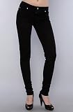 Tripp NYC The Back Zip Skinny Jean in Black,Denim for Women
