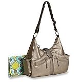 Carter's Metalic Hobo Diaper Bag - Bronze
