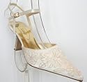 Anne Michelle Ladies Satin Wedding Shoes REF DEL