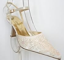 Anne Michelle Ladies Satin Wedding Shoes REF DEL