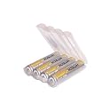 Hitech - Rechargeable AAA Batteries for SanDisk Sansa C140 / Sansa C150 MP3 Players (FREE Battery Case).
