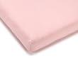 Julius Zöllner 8320147760 - Spannbetttuch Jersery für Kinderbett, Größe: 60 x 120 cm/70 x 140 cm, Farbe: rosa