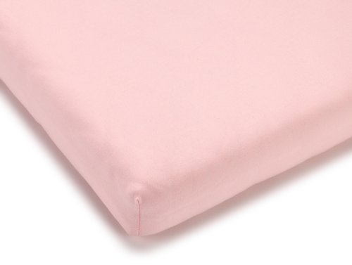 Julius Z&ouml;llner 8320147760 - Spannbetttuch Jersery f&uuml;r Kinderbett, Gr&ouml;&szlig;e: 60 x 120 cm/70 x 140 cm, Farbe: rosa