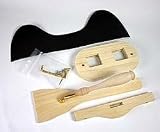 Holmes Stereoscope Viewer Kit for Stereocards (stereoviews) - Leather Hood - Folding Handle