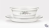 Noritake Sweet Leilani Gravy Boat with Stand