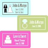 Rectangle Theme Labels – Baby Shower Gifts & Wedding Favors