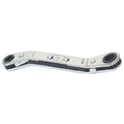 stanley proto j1181m-a offset ratcheting box wrench 7mm x 8mm