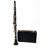 Barcelona B Flat Black Student Clarinet with Case and Accessories - 1 Year Warranty